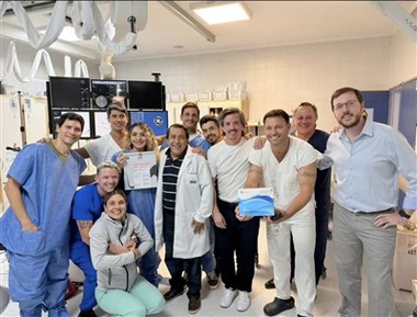 Workshop sul sistema embolico liquido LAVA in Argentina